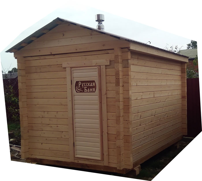 Баня из профилированного бруса перевозная в Уссурийске