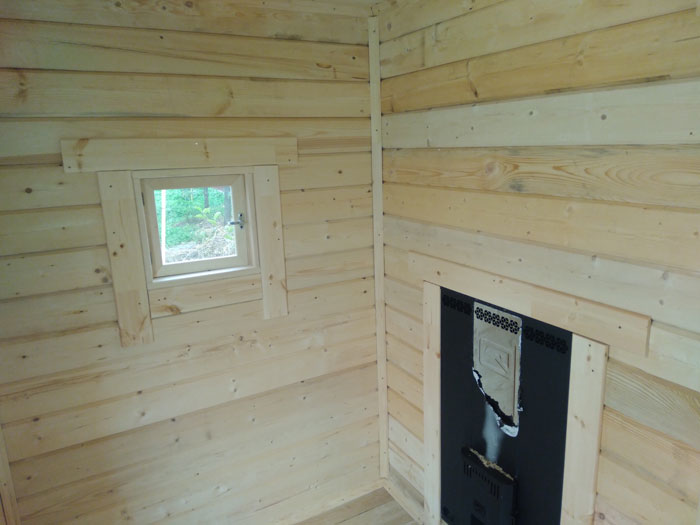 Баня из бруса профилированного перевозная(мобильная)